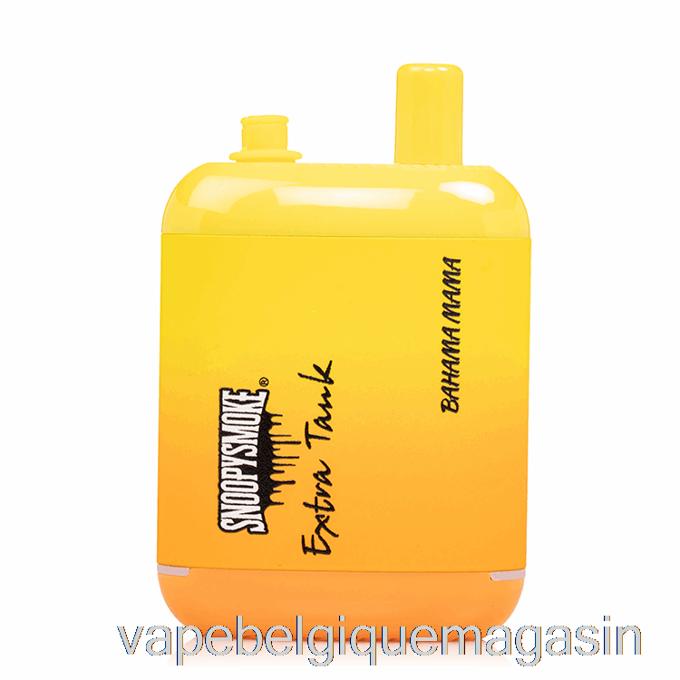 Vape Jus Snoopy Fumée Réservoir Supplémentaire 2 15000 Jetable Bahama Mama